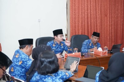 Kumpulkan Semua Potensi, Mas Ipin Gelar Rapat Staf Penanganan Pasca Bencana di Kabupaten Trenggalek