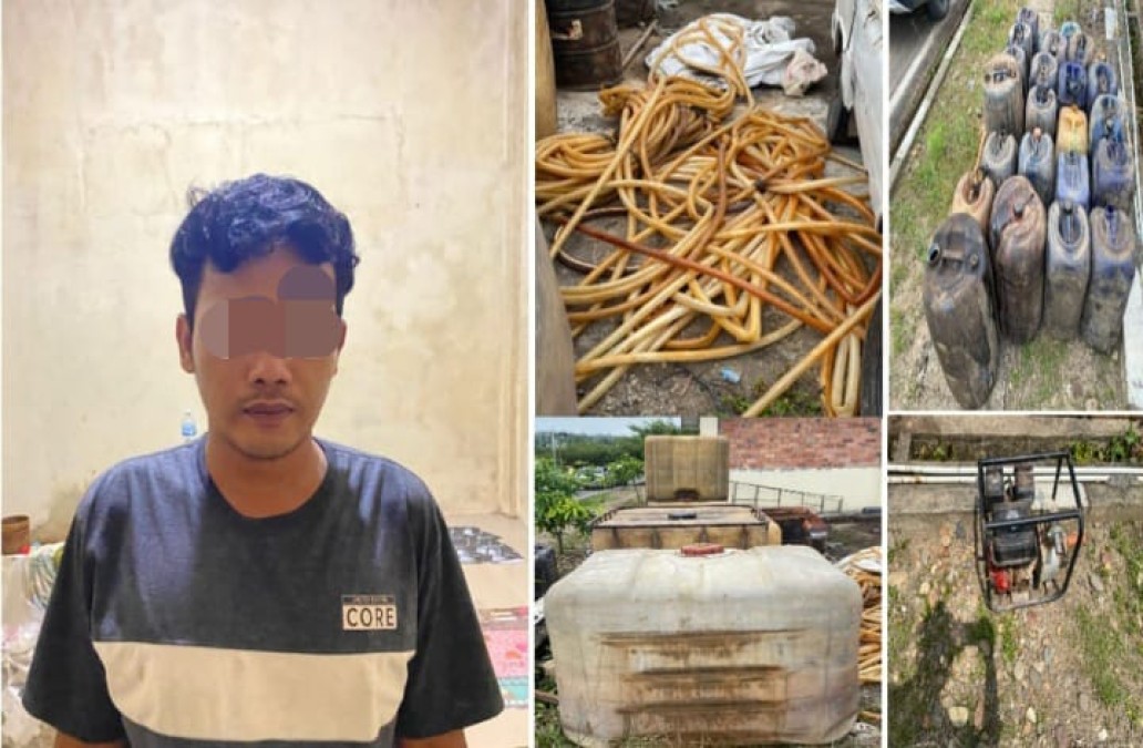 Polres PALI Bongkar Sindikat Pencurian Minyak Kondensat Milik Pertamina