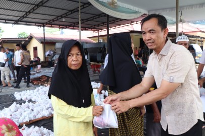Merayakan Idul Adha 1446 H, Polres Musi Rawas Kurban 20 Ekor Sapi dan Dua Ekor Kambing