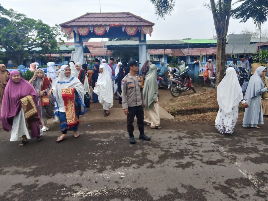 Polsek Tanah Abang Sukses Jaga Keamanan Saat Umat Muslim Sholat Idul Adha