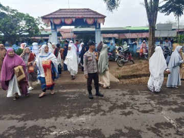 Polsek Tanah Abang Sukses Jaga Keamanan Saat Umat Muslim Sholat Idul Adha