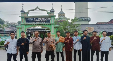 Pengamanan ini Sebagai Ibadah, Tapi Bentuk Komitmen Polsek Penukal Abang Berikan Keamanan dan Kenyamanan Umat Muslim
