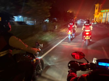 PATROLI PERINTIS PRESISI POLRES PALI CIPTAKAN RASA AMAN DI AKHIR PEKAN