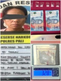 “Simpan Sabu di Celana, Pengedar Wanita di PALI Diringkus Tanpa Ampun!”