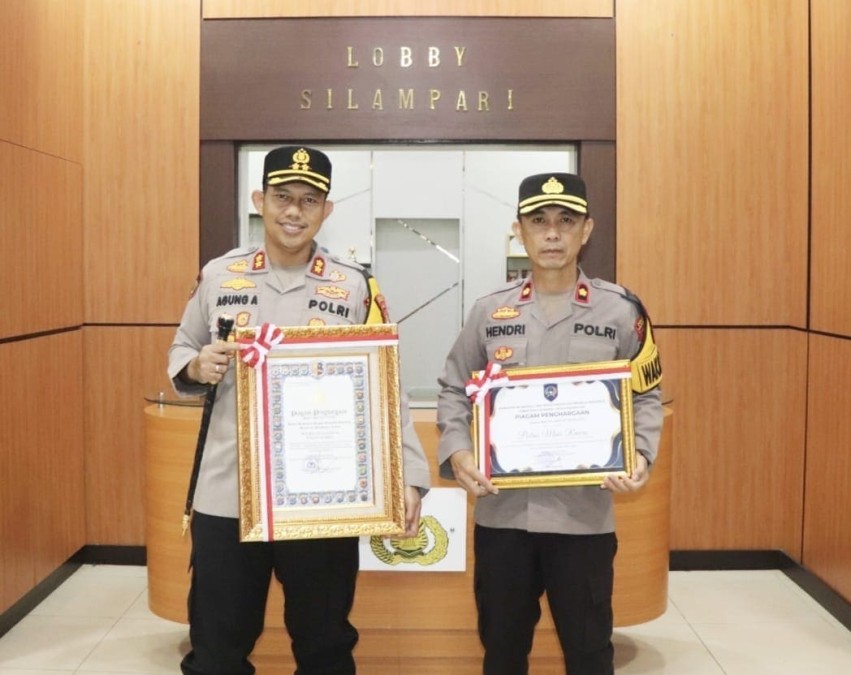 Kado Hari Bhayangkara ke 79, Polres Musi Rawas Terima Tiga Penghargaan Bergensi dan Berskala Nasional