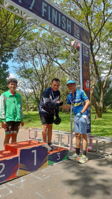 Muslim, Atlet Cabor Sepeda Raih Juara 3 di Porprov Kopri Sumsel 2025