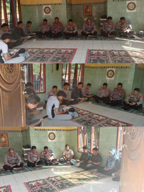 Polsek Talang Ubi Gelar Binrohtal, Wujudkan Personel yang Tangguh dan Beriman