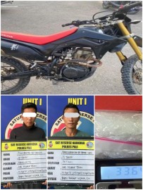 Dua Kurir Narkoba Diringkus Satresnarkoba Polres PALI, Sabu 33,64 Gram Diamankan