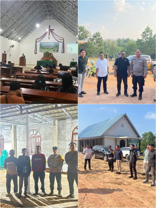 Polres PALI Kawal Ketat Bible Camp HKBP Resort Plaju