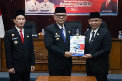 Resmi! Sertijab Bupati Empat Lawang Berlangsung Lancar