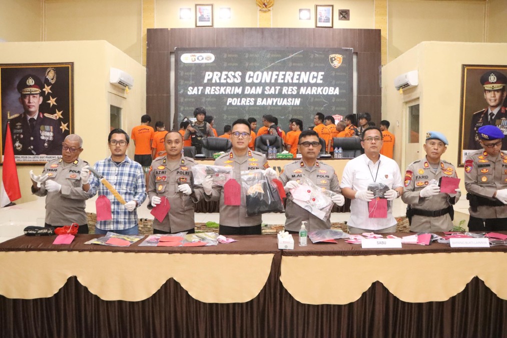 SMSI Banyuasin Apresiasi Kinerja Polres Banyuasin Ungkap Kasus Kejahatan di Bumi Sedulang Setudung