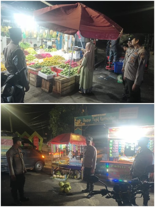 Polsek Talang Ubi Gelar KRYD, Antisipasi Gangguan Kamtibmas dan Pekat di Malam Hari