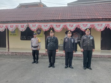 Polsek Talang Ubi Gelar Upacara HUT RI ke-80, Polisi dan Warga Bersatu dalam Semangat Kebangsaan