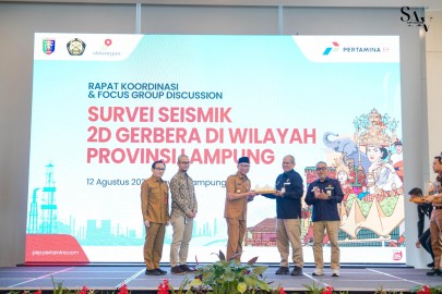 Seismik 2D Gerbera Pertamina EP Siap Lintasi 5 Kabupaten di Lampung