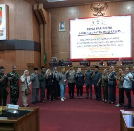 DPRD Musi Rawas Setujui Raperda Pertanggungjawaban Pelaksanaan APBD 2024 Jadi Perda