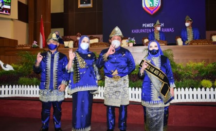 Paripurna Istimewa DPRD HUT ke- 78 TH Musi Rawas, Berjalan Sukses