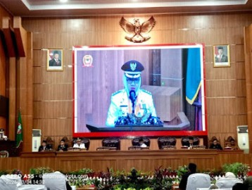 Bupati Hj Ratna Machmud Sampaikan Pidato Perdana Saat Rapat Paripurna DPRD Kabupaten Musi Rawas
