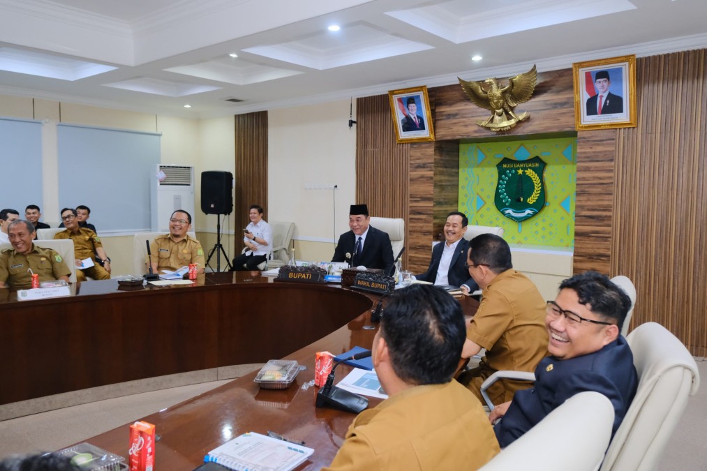 Bupati Muba HM. Toha Minta Satu Komando Wujudkan Perubahan dan Pelayanan yang Lebih Baik