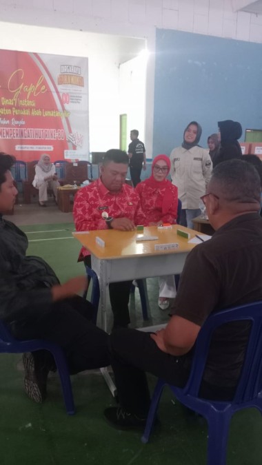 HUT RI KE-80 DINAS PMD MENGGELAR LOMBA GAPLE