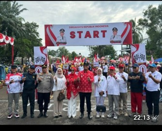 Meriahkan Hut RI ke-80, Ribuan Warga Padati Karnaval Akbar PALI