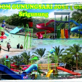 Meriahkan HUT RI ke-80, Waterboom GSJ dan Pemdes Srigunung Gelar “Berenang Gratis” untuk Warga