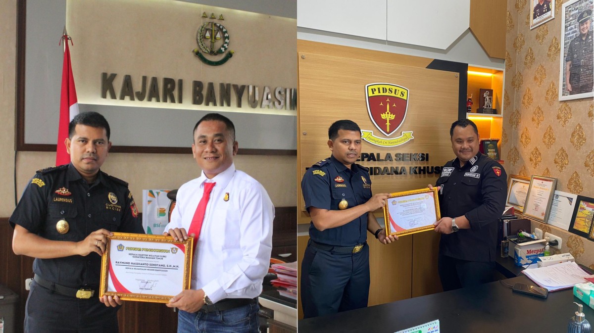 Kejari Banyuasin Raih Penghargaan Usai Berhasil Bongkar Kasus Korupsi dan Mafia Cukai