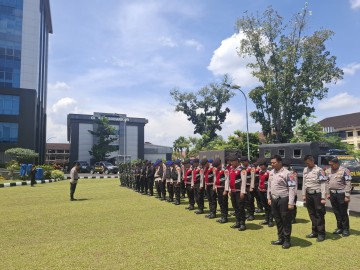 Polda Sumsel Gelar Patroli Skala Besar, Pastikan Situasi Palembang Kondusif
