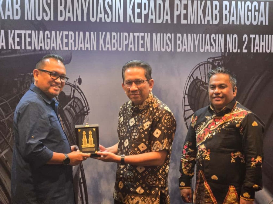 Pemkab Musi Banyuasin dan Pemkab Banggai Gelar Sharing Session Ketenagakerjaan