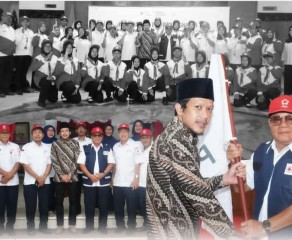 Wabub Syah Berangkatkan Kontingen Trenggalek dalam Ajang Jumbara PMR ke-X