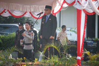 Bupati Empat Lawang Pimpin Upacara Hari Bhayangkara ke-79