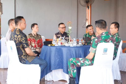 Bupati Empat Lawang Sambut Pangdam II/Sriwijaya dengan Silaturahmi Hangat