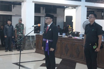 Bupati Empat Lawang Kukuhkan Paskibraka, Tekankan Semangat Nasionalisme Generasi Muda