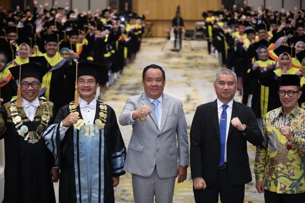 Universitas Terbuka Palembang Cetak Lulusan Tangguh, Wagub Cik Ujang Tekankan Pentingnya Peran SDM dalam Pembangunan