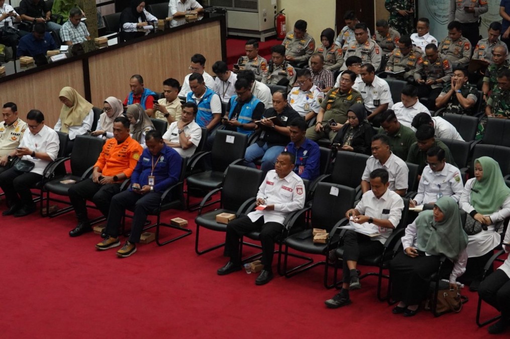 Rapat kordinasi persiapan kunjungan Wapres Gibran Tinjau Panen Jagung di Banyuasin