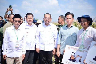 Wapres RI Gibran: “Banyuasin Lumbung Pangan Indonesia, Terus Tingkatkan Produksi Pertanian”