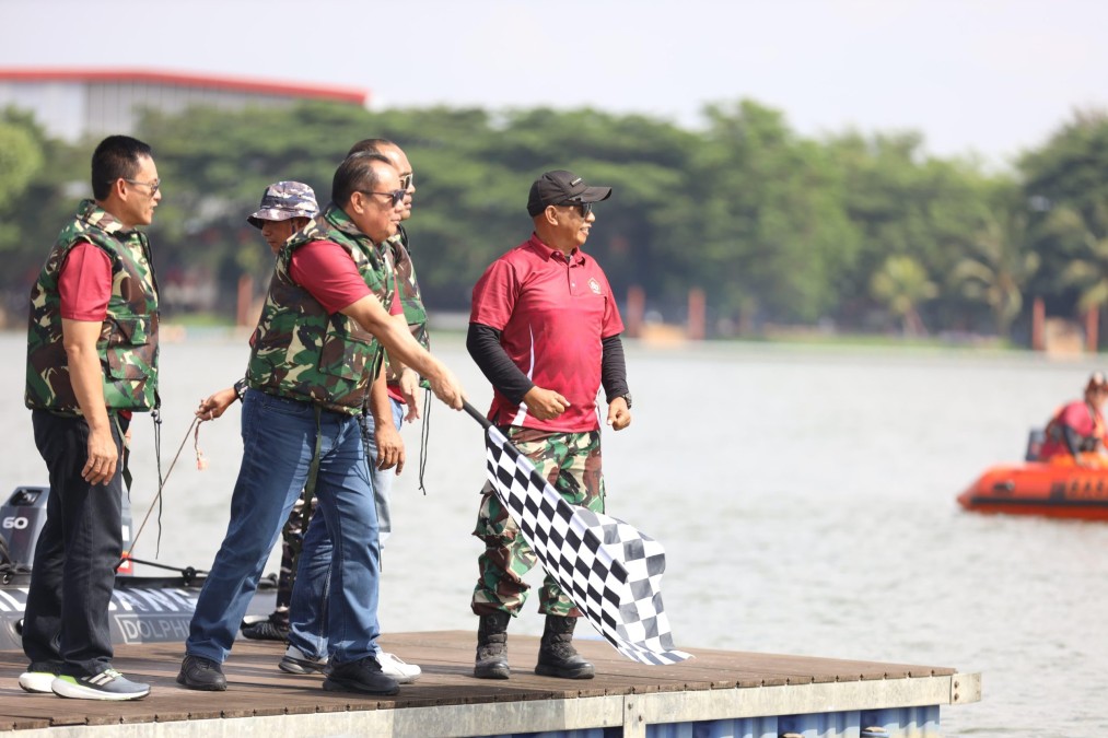 Wagub Sumsel Cik Ujang Dukung Lomba Bidar Jadi Simbol Persatuan di HUT ke-80 TNI