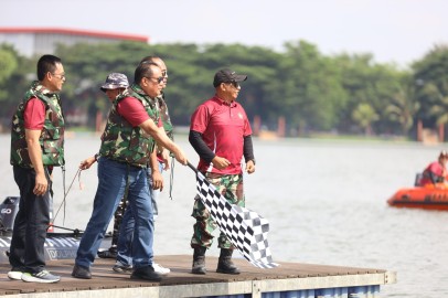 Wagub Sumsel Cik Ujang Dukung Lomba Bidar Jadi Simbol Persatuan di HUT ke-80 TNI