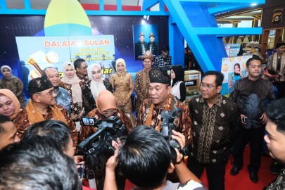 Antusias Membludak, Stand Kominfo Ramai Diserbu di Malam Perdana Muba Expo 2025
