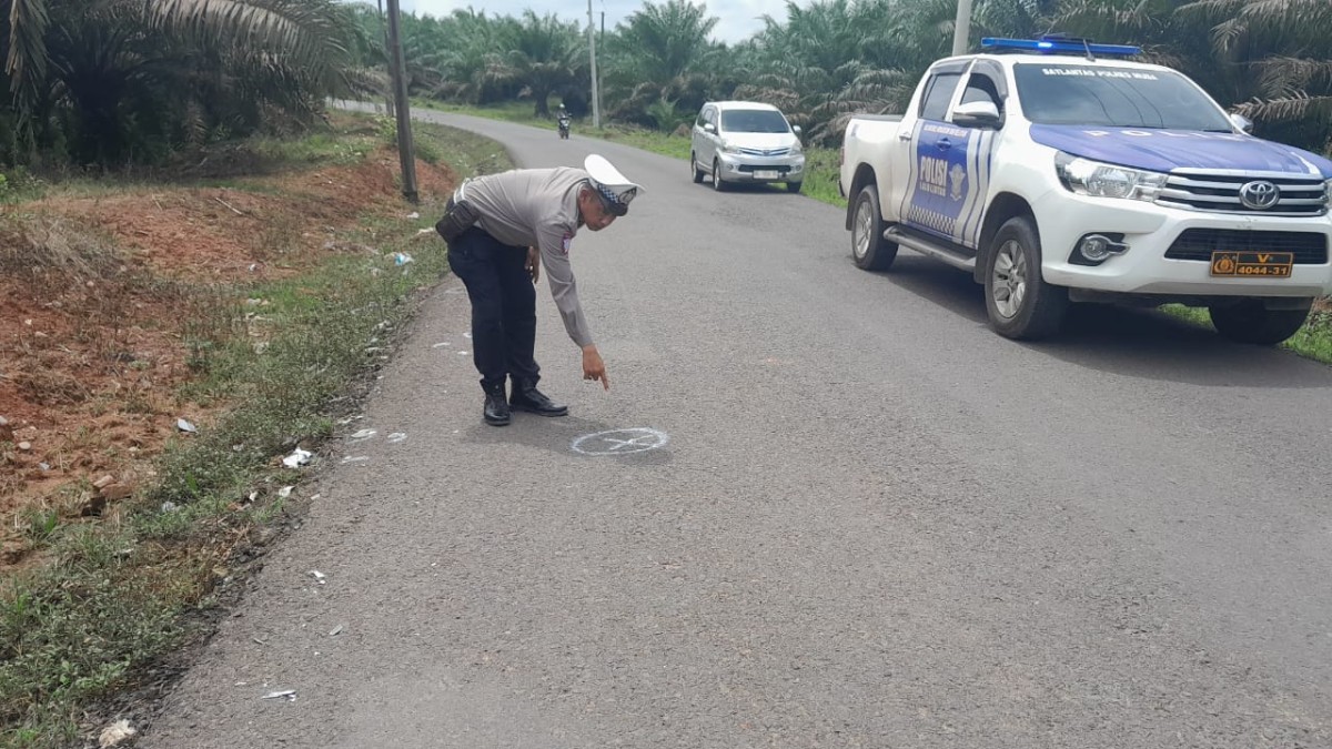 Pemotor Tewas Usai Tabrakan dengan Truk Box di Jalan Sekayu–Sungai Lilin, Muba