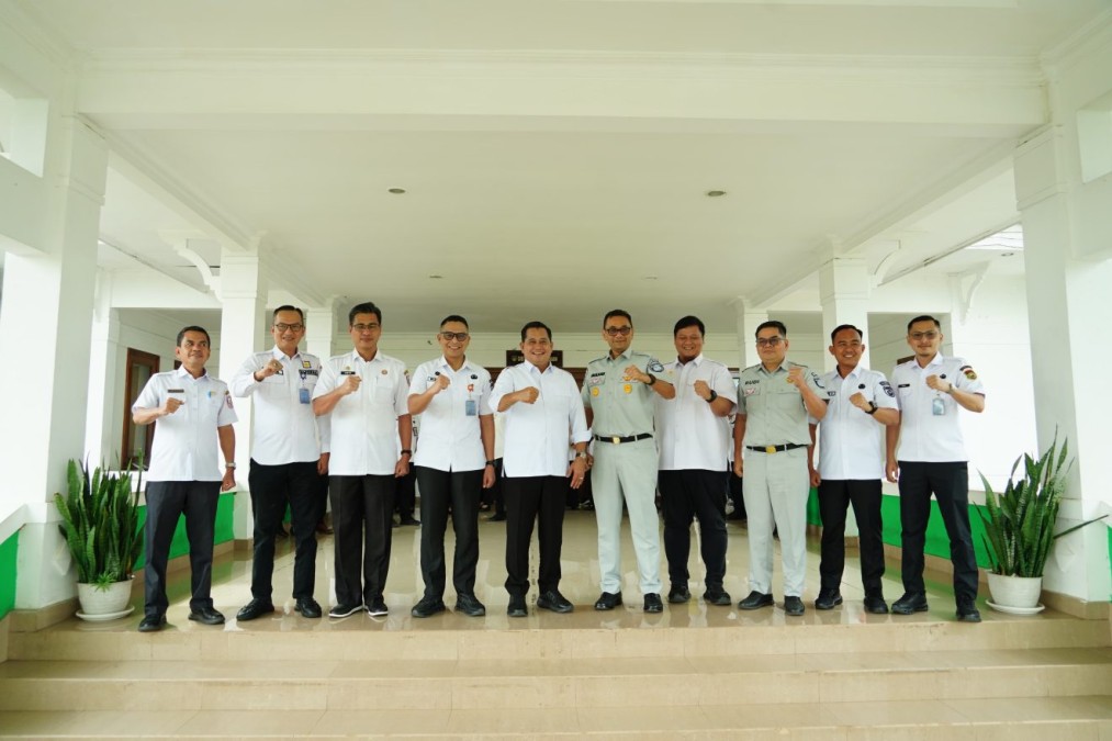 Rakor Peningkatan Optimalisasi PAD Provinsi Sumsel dan Kabupaten Banyuasin