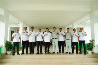Rakor Peningkatan Optimalisasi PAD Provinsi Sumsel dan Kabupaten Banyuasin