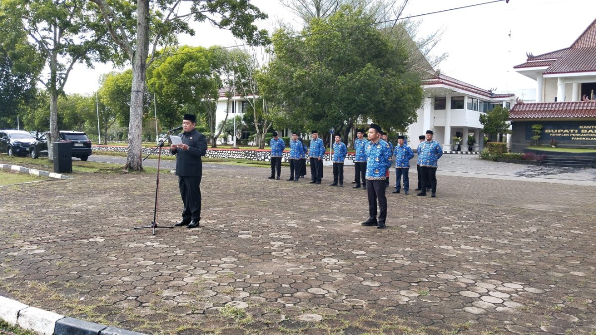Pimpin Apel Gabungan, Bupati Banyuasin Tegaskan Disiplin ASN dan Prioritas Anggaran Daerah