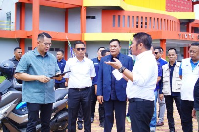 Gubernur Sumsel Tinjau Venue Porprov XV Didampingi Bupati Muba