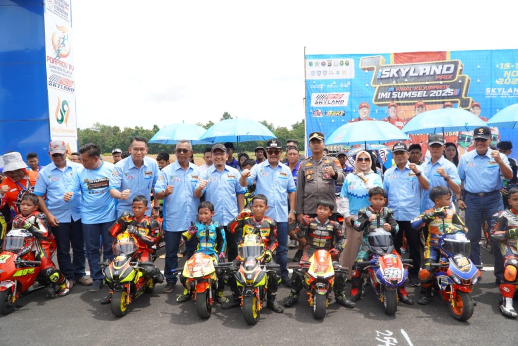 Skyland Prix 2025: Pembalap Harapkan Event Balap Motor Skala Nasional Digelar di Muba Tahun Depan