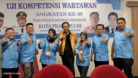 Dua Srikandi Prabumulih Pos Lulus UKW Utama Angkatan 49, Perkuat Profesionalisme Pers Daerah