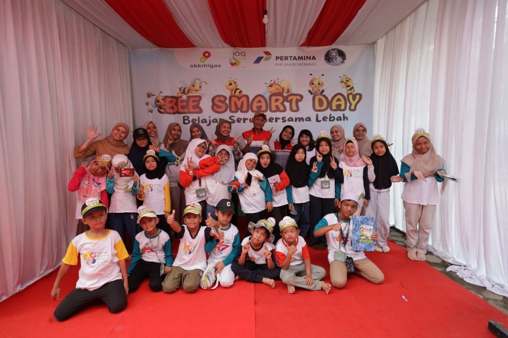 Lewat Bee Smart Day, PHE Jambi Merang Dorong Edukasi Anak tentang Peran Lebah bagi Ekosistem