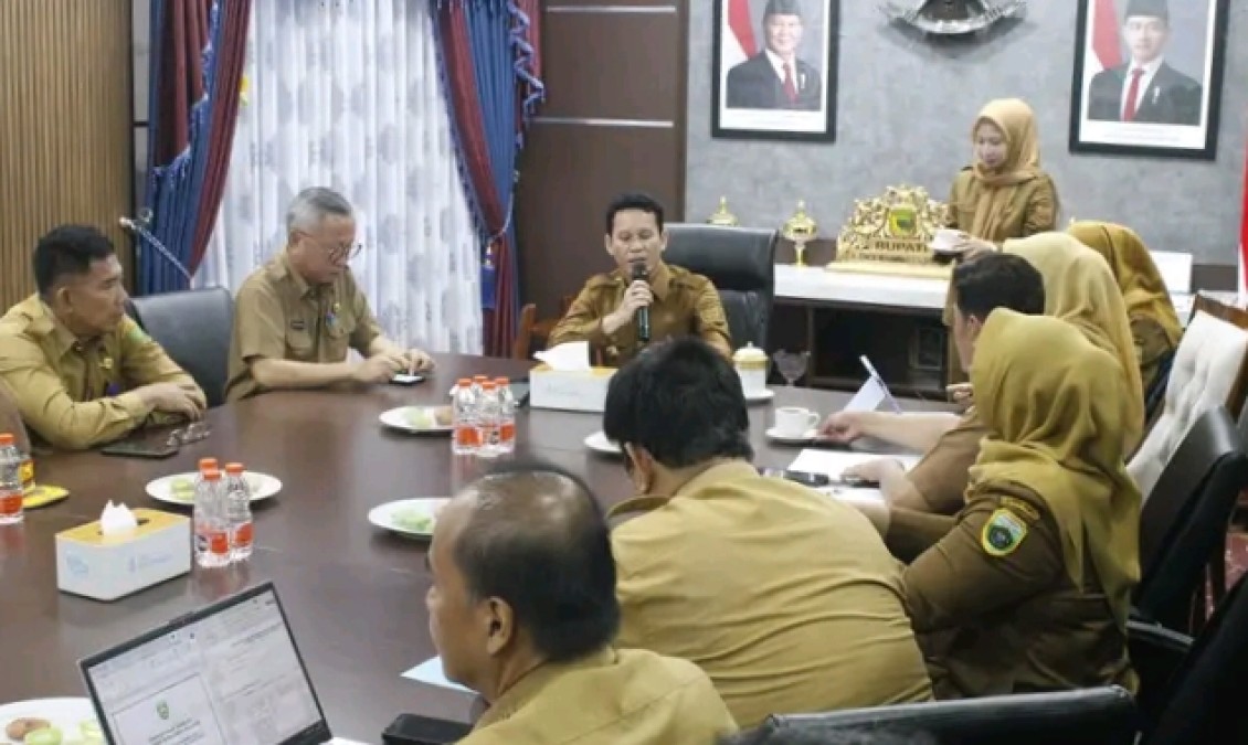 Wabup Empat Lawang Pimpin Rapat Evaluasi Kinerja GWPP, Tekankan Sinergi Pusat dan Daerah