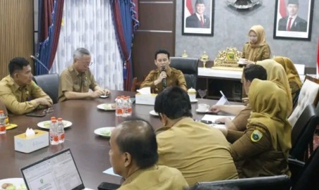 Wabup Empat Lawang Pimpin Rapat Evaluasi Kinerja GWPP, Tekankan Sinergi Pusat dan Daerah