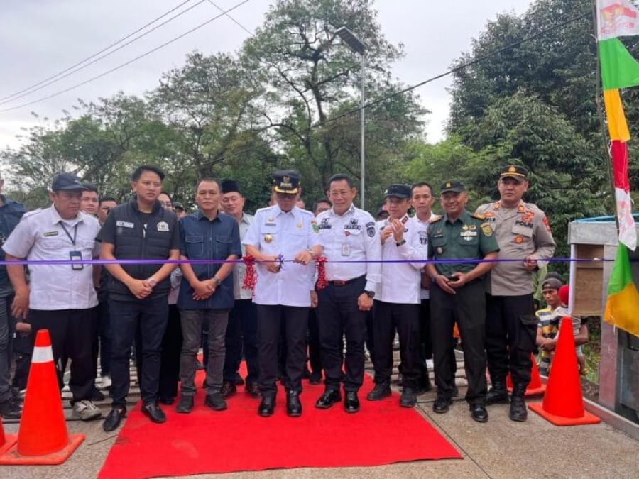 Jembatan Sementara di Seleman Ulu Diresmikan, Akses Empat Lawang–Lahat–Pagar Alam Kembali Terhubung