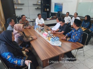 Polres dan KPU Lubuk Linggau Perkuat Sinergi untuk Akurasi Data Pemilih dan Netralitas Polri